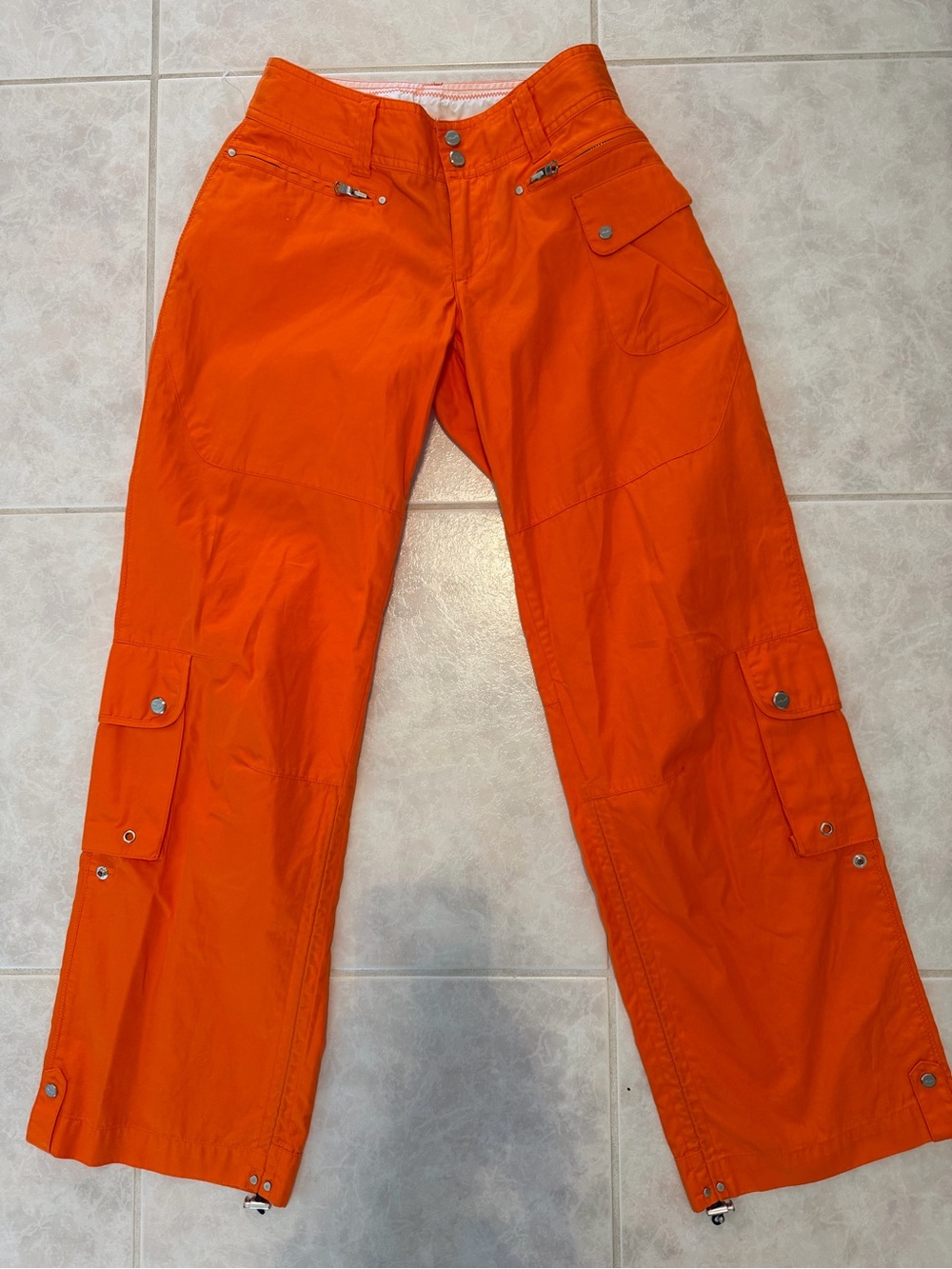 Ralph Lauren Bright Orange Men's Cargo Pants